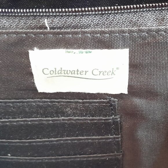 Coldwater Creek Black with silver accents Shoulder Bag - Picture 9 of 10
